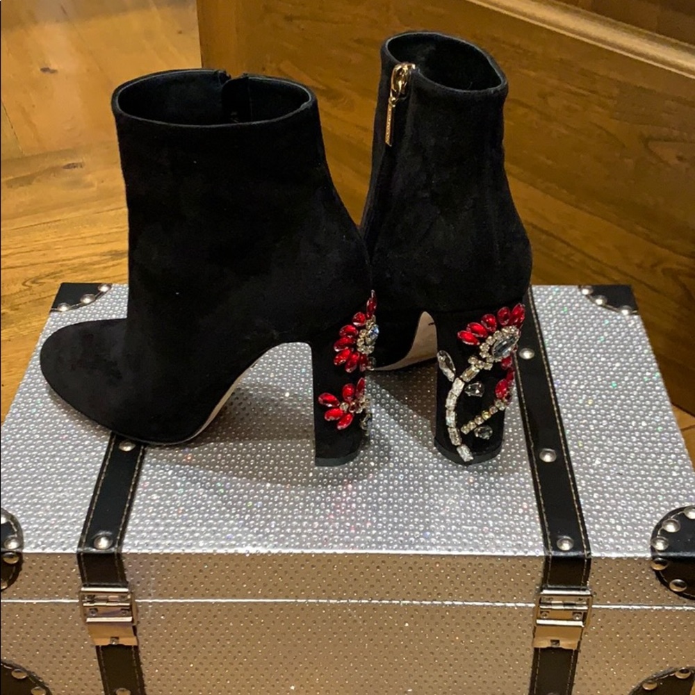 Gorgeous Dolce & Gabbana rhinestone booties